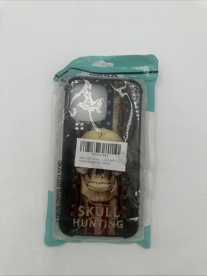 Compatible with iPhone 14 Pro Max Case,Flag Ribbon Skull Hunting - Image 1 of 4