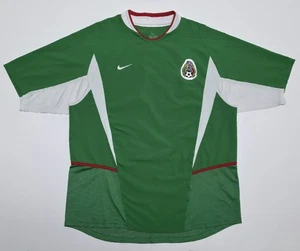 Vintage Nike Mexico National Team 2003 2004 Home Soccer Jersey Men's Large   - Picture 1 of 9