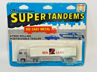 Playart Charmerz Super Tandems Scania Trailer Truck - Sea Land - Image 1 of 3