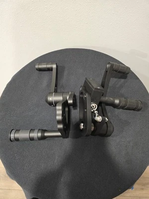 Black Billet 3/4" Forward Controls 86-99 Harley Softail FLST FXST Chopper 45837 Foto 1 de 4