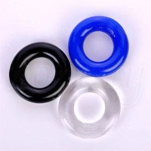 Anello in silicone per uomo 3/6 pezzi cock/pene potenziatore maschile prolunga strumenti aiuto sessuale - Foto 1 di 15