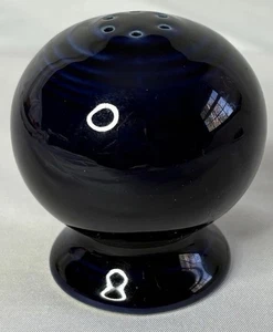 Fiesta Ware Cobalt Blue Ball Salt or Pepper Shaker 6 HOLE Vintage - Picture 1 of 9
