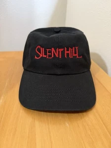 Silent Hill Strap Back Dad Hat Black Baseball Cap Retro Video Games Horror Games - Picture 1 of 3