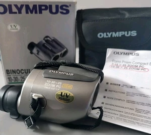 Olympus Zoom PC Binoculars 10-30 x 25 ZOOM PC Ed Likenew In Box W ManualComplete - Picture 1 of 10