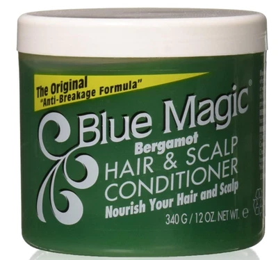 Acondicionador para cabello y cuero cabelludo Blue Magic Begamot, 12 oz, tratamiento hidratante nutritivo Foto 1 de 4