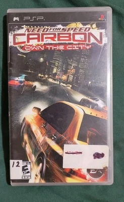 Need for Speed: Carbon -- Own the City (Sony PSP, 2006) Box - Game - Manual - Image 1 of 4