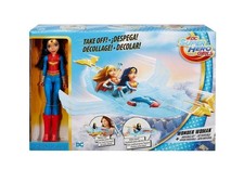 DC Super Hero Girls WONDER WOMAN Action DOLL & INVISIBLE JET Awesome HolidayGift