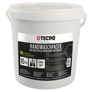 TECPO HANDWASCHPASTE 10L WERKSTATT HANDREINIGER REINIGUNGSPASTE HANDSEIFE CITRUS - Bild 1 von 3