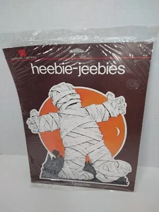 Vtg Halloween Decor 80s American Greetings Die Cut Spider Mummy Dracula New Nos - Picture 1 of 6