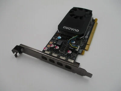 Nvidia Quadro P620 2GB GDDR5 4x Mini DP Graphic Card Lenovo P/N: 01YW009 Tested - Image 1 of 4