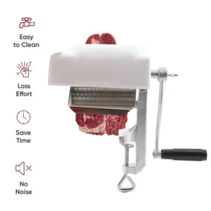 Ablandador de carne manual Herramienta de aplanamiento de carne Herramienta de cocina ablandador de carne con abrazadera - Imagen 1 de 11