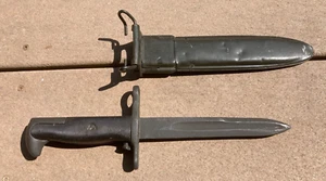 WW2 US Army Military Cut Down Bayonet Fighting Knife Field Gear - Picture 1 of 10