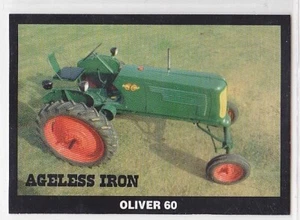 Vintage Oliver 60 Farm Tractor Trading Card - Picture 1 of 2