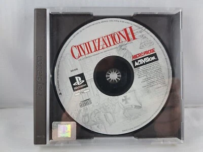 PS1 Civilization II Sony Playstation PS 1 Spiel ohne Anleitung GETESTET - Bild 1 von 3