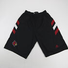 Louisville Cardinals Adidas Practice Shorts Men's Black/Red Used