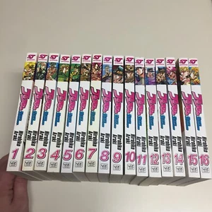 Jojo's Bizarre Adventure Stardust Crusaders Singles Manga English Complete Set - Picture 1 of 16