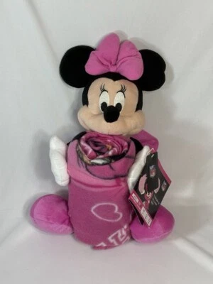 Juego de manta y personaje de Minnie Mouse oficial de la NFL CLEVELAND BROWNS Foto 1 de 4