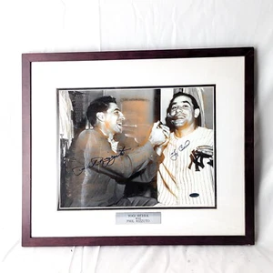 Yogi Berra Phil Rizzuto Autogramm signed 11x14 Foto Photo Yankees Steiner - Bild 1 von 7