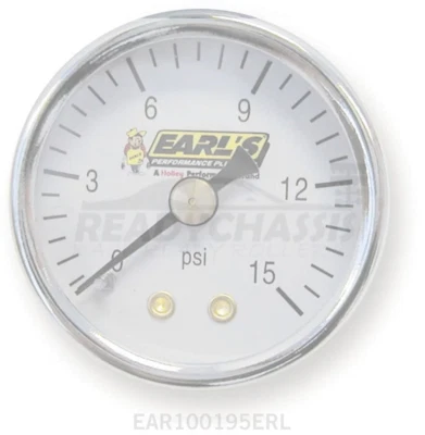 Manómetro de presión de combustible Earls 100195ERL Foto 1 de 2