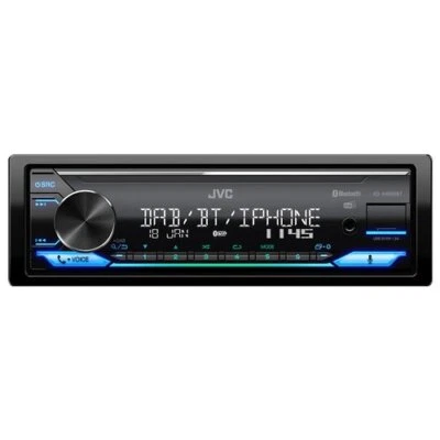 Jvc Autoradio mechaless Works with Alexa Black 4 x 50w KD X482DBT - Immagine 1 di 3