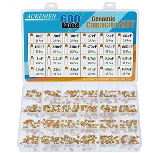 Zuverlässiges 24-teiliges Keramikkondensator Set - Ideal für Elektronik-Projekte - Bild 1 von 2