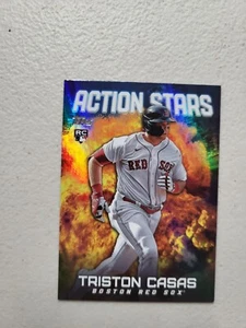 2023 Topps #AS-7 Triston Casas Action Stars Rookie Card Red Sox NM Free Shipping - Picture 1 of 2