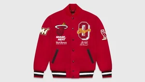 OVO x NBA x Miami Heat Varsity Jacket World Champions October’s Very Own Medium - Bild 1 von 15