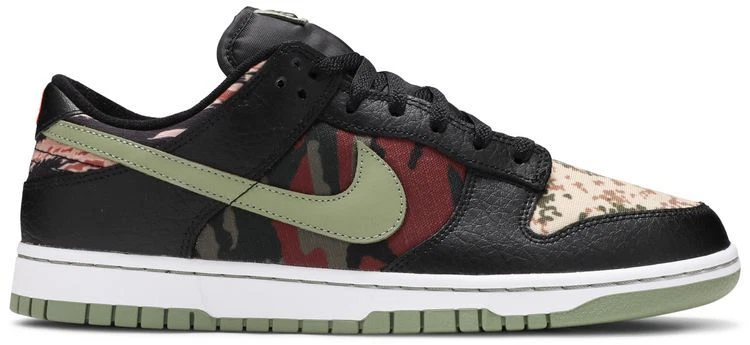 Nike Dunk SE Low Black Multi-Camo for Sale | Authenticity