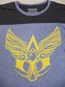 Assassin’s Creed IV Shirt Mens 2XL Jackdaw Crest Graphic Long Sleeve Gamer Tee - Picture 1 of 16