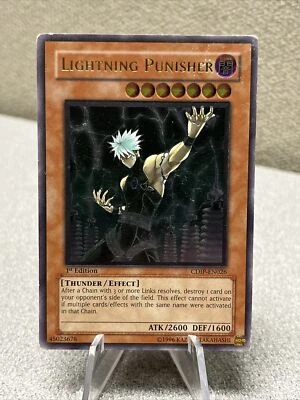 YGO Lightning Punisher 1st Ed #CDIP-EN026 - Image 1 of 2