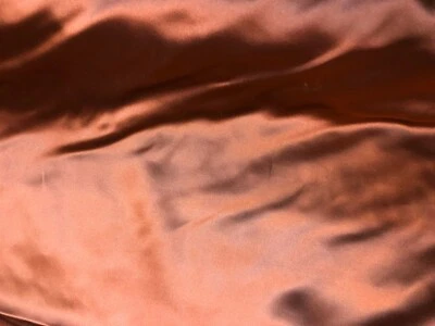 4 METRE GOOD QUALITY PLAIN BROCADE FABRIC DARK RUST 110 CM WIDE CHEAPEST ON EBAY - Image 1 of 3