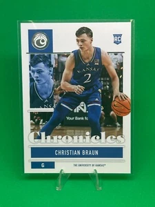 Christian Braun 2022 Panini Chronicles Draft Picks #6 RC Denver Nuggets - Picture 1 of 2