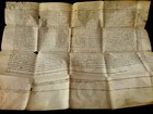 1384 XL MEDIEVAL VELLUM - Houses on St. Felio Street Purchase and Partition 