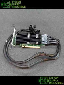 DELL R730xd SERVER SSD NVMe PCIe EXTENDER KARTE PN: P31H2 mit Kabeln P/N 1PDFM - Bild 1 von 2
