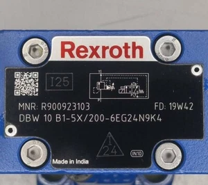 Expedited Shipping Rexroth R900923103 DBW10B1-5X/200-6EG24N9K4 Valve - Picture 1 of 2
