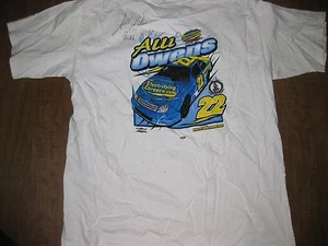ALLI OWENS autographed large T shirt #22 Florida NASCAR Daytona Beach OG - Picture 1 of 2
