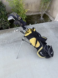 Nike SQ MachSpeed Jr. Kids RH 6-Club Golf Set Driver 4 5 7 9 Putter W/Bag - Picture 1 of 11