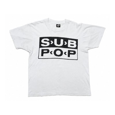 90's SUB POP LOSER T-Shirt Gray M Size | eBay