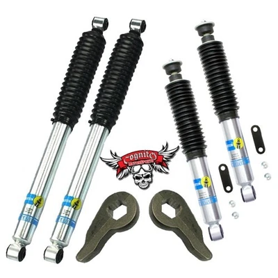 Cognito Front Leveling Kit 03-09 Hummer H2 & H2 SUTs - Stage 1 w Bilstein Shock - Image 1 of 4