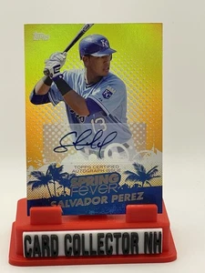 2013 Topps Auto Salvador Perez Autogramm 69/169 - Bild 1 von 2