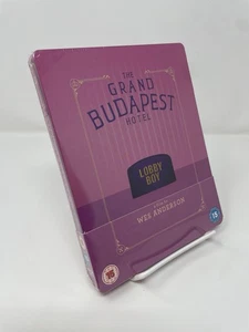 The Grand Budapest Hotel Blu-ray Steelbook, Zavvi Exclusive, NEW Sealed OOP RARE - Picture 1 of 4