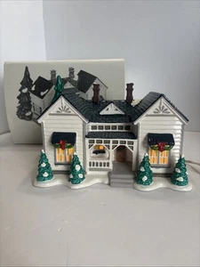 Dipartimento Vintage 56 "Casattage della nonna" #5420-8. Villaggio della neve con scatola originale - Foto 1 di 11