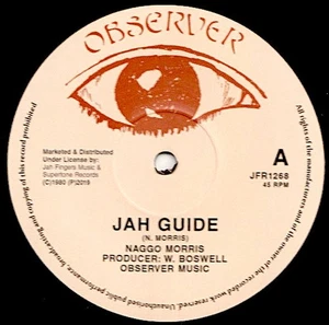 Naggo Morris / Niney The Observer - Jah Guide / Give Her My Love (12") (Near Min - Picture 1 of 3