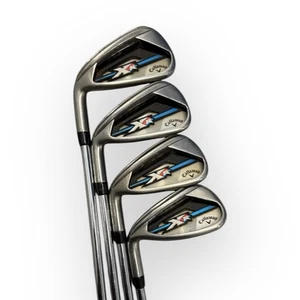 Callaway XR OS PW, 4,5, 6 Iron Set - Tru Temper Speedster Steel Shaft LH - Picture 1 of 6