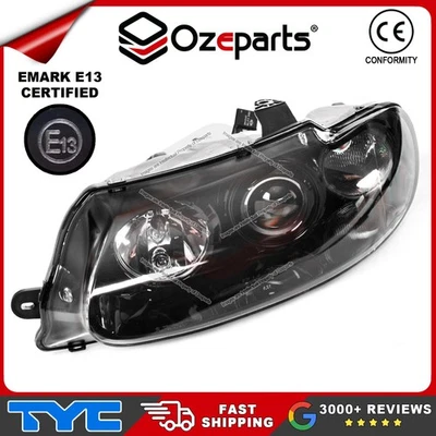 LH LHS Left Hand Head Light Black Projector Type For Holden Monaro VX VY 01~04 - Image 1 of 4