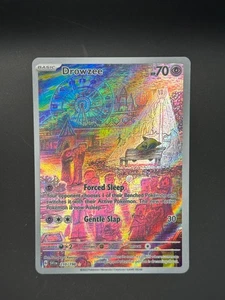 Pokémon Drowzee TCG Holo Illustration Rare Card 210/198 - Picture 1 of 2