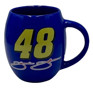 Jimmie Johnson #48 NASCAR Mug- Blue Ceramic coffee cup - Racing Collectible - Picture 1 of 6