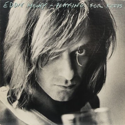 EDDIE MONEY Playing For Keeps USED 1980 LP Pop Rock Vinyl Record COL-36514 - Image 1 of 2