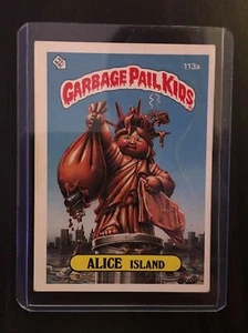 Alice Island Original 1986 Topps GPK 113a 3rd Series Near Mint- Excellent - Bild 1 von 2