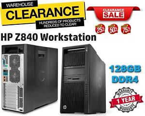 Build Your Own HP Z840 Workstation 18-CORE 128GB DDR4 Turbo 4.00GHz 1TB SSD 6G